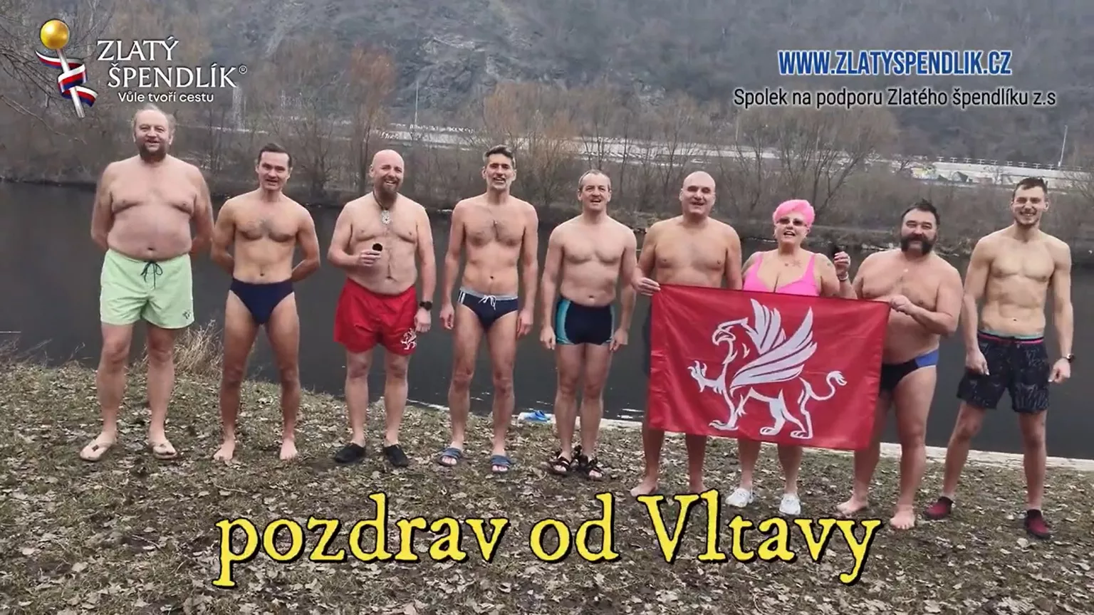 Pozdrav od Zlatých špendlíků pro Daniela Landu
