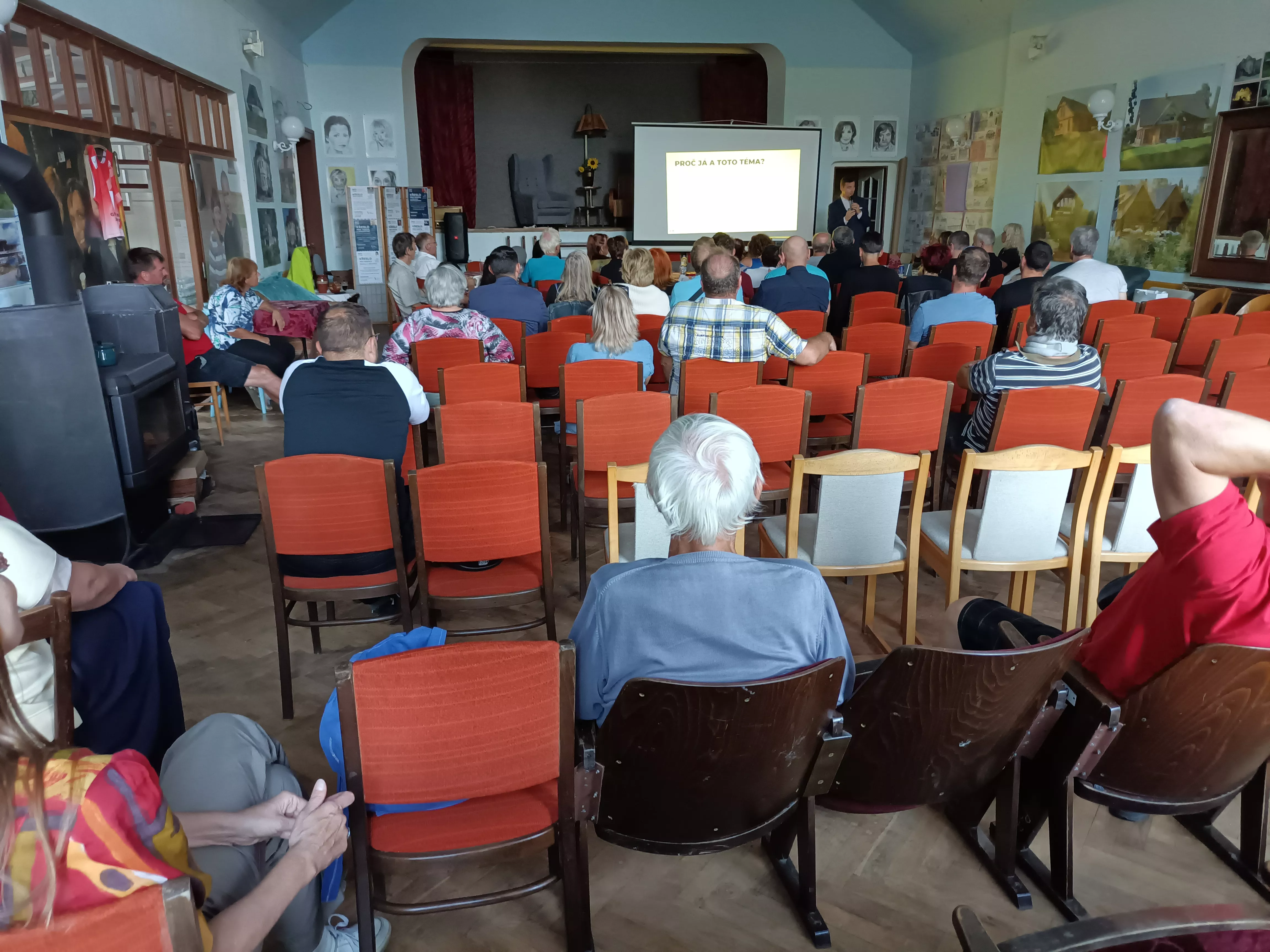 Zámrský speciál křesla pro hosta s Liborem Vondráčkem